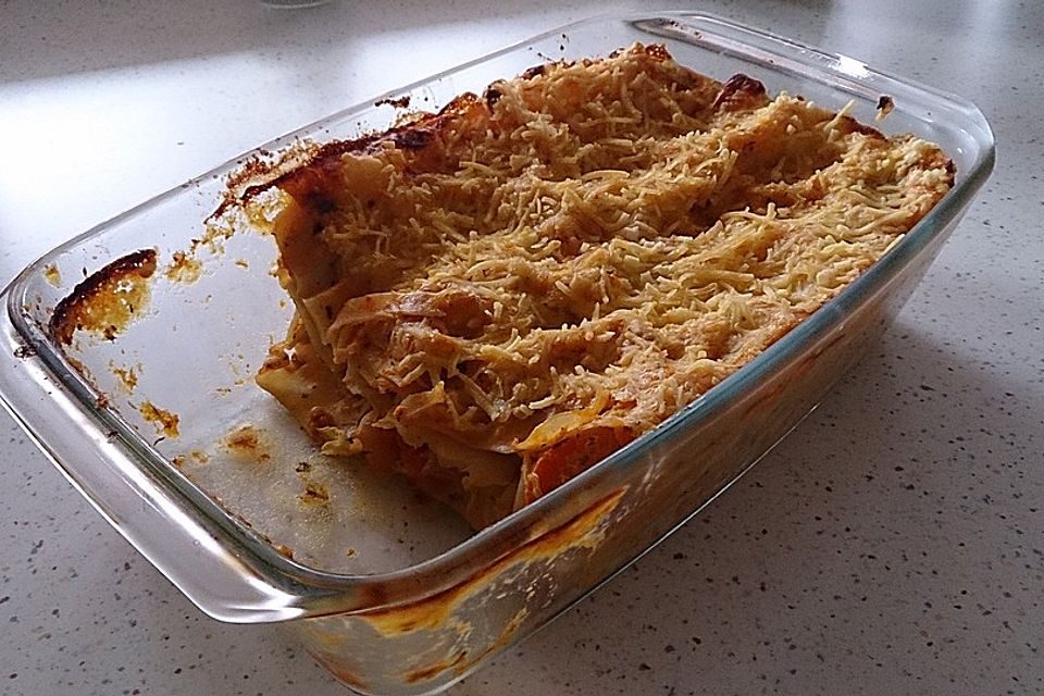 Mairübchen-Karotten-Lasagne