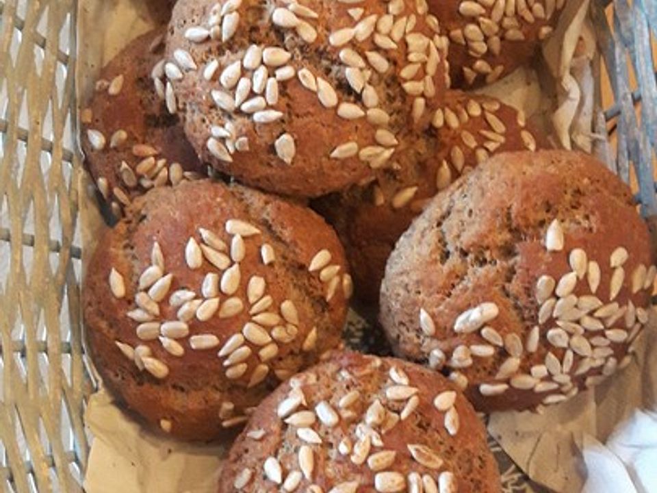 Brotchen Aus Leinsamenmehl Und Mandelmehl Von Aidualch Chefkoch