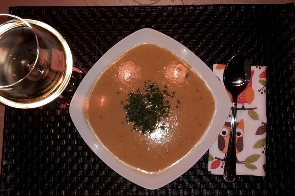 Feine Pastinakensuppe