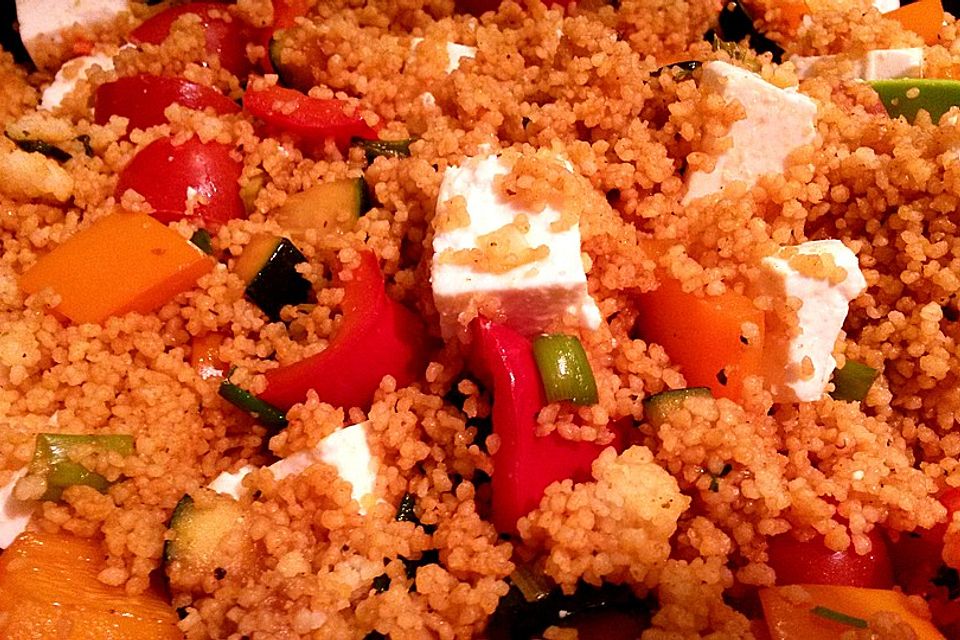 Couscous-Gemüse-Pfanne