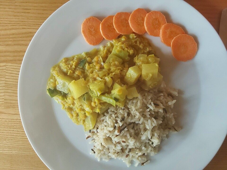 Kohlrabi-Linsen-Curry von McMoe| Chefkoch
