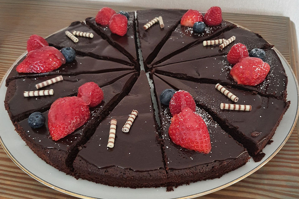 Saftiger Schokokuchen