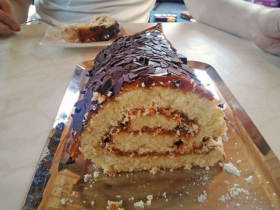 Pionono von schokoranger Chefkoch