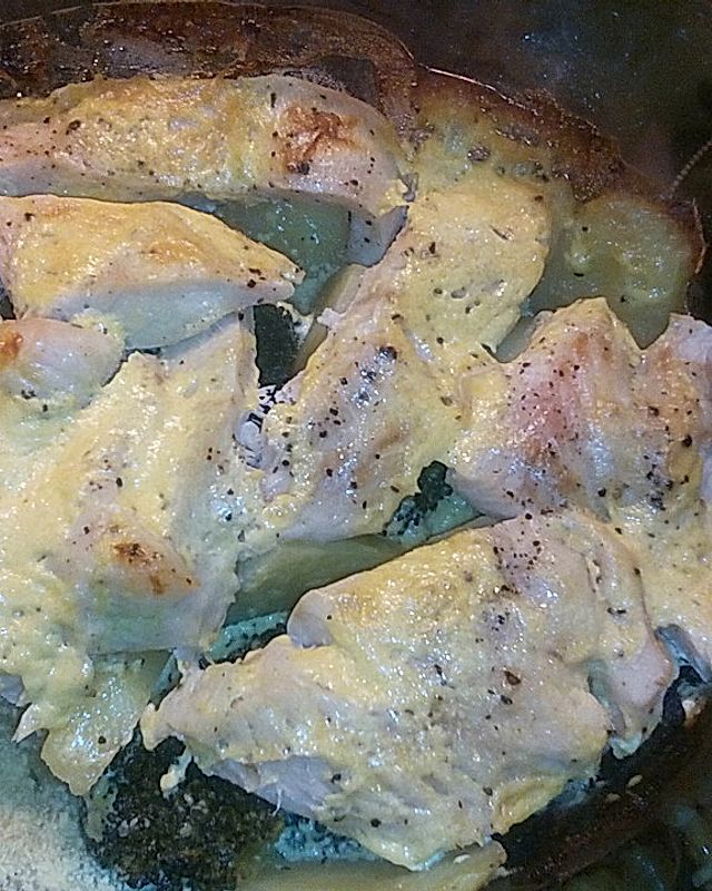 Fischfilet-Brokkoli-Kartoffelauflauf