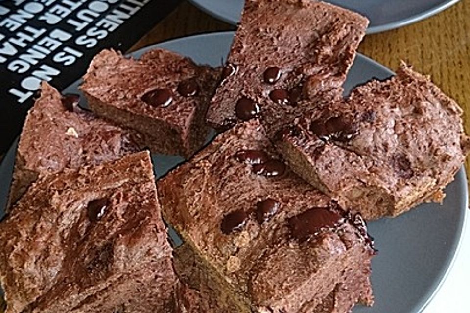 Glutenfreie Brownies aus Kidneybohnen