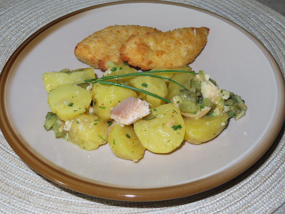 Kartoffel-Räucherforellen-Salat von Fraubatz82| Chefkoch