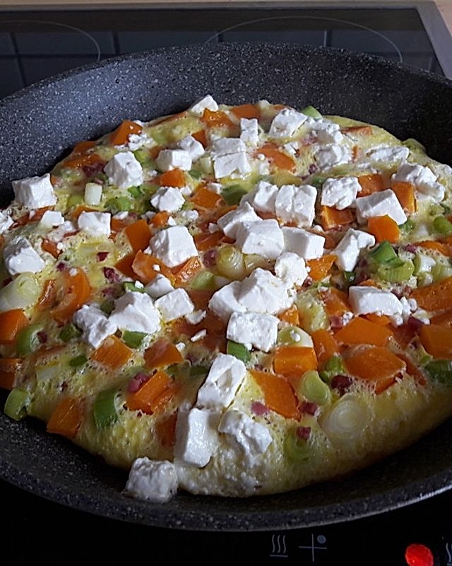 Feta-Tomaten-Omelette
