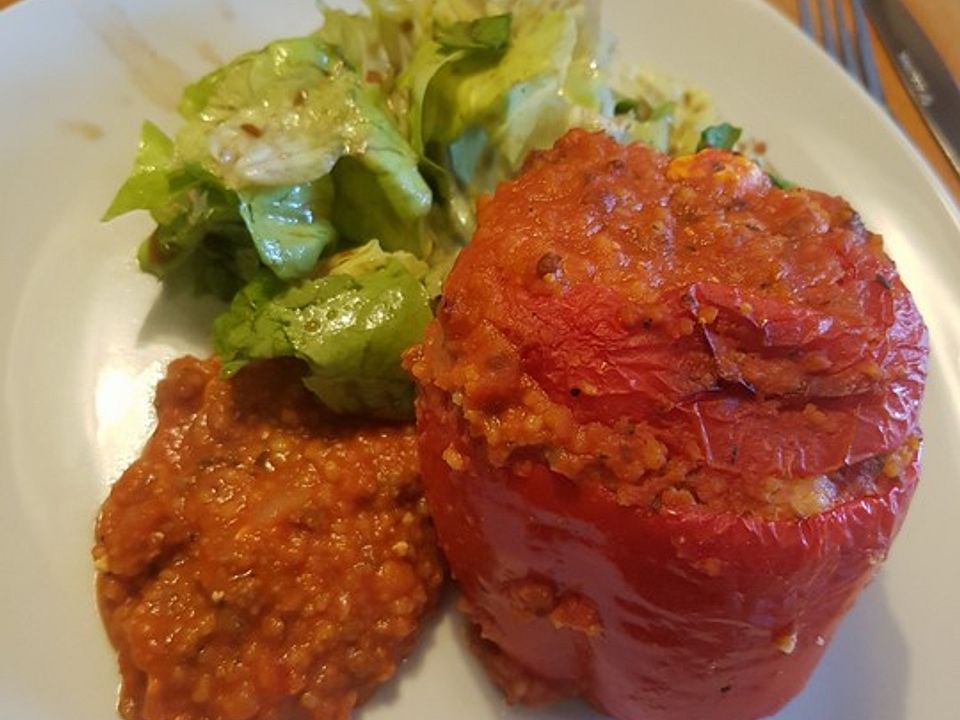 Couscous-Paprika mit Rinderhack von rotemarie| Chefkoch
