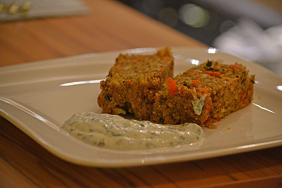 Quinoa-Grünkernbraten