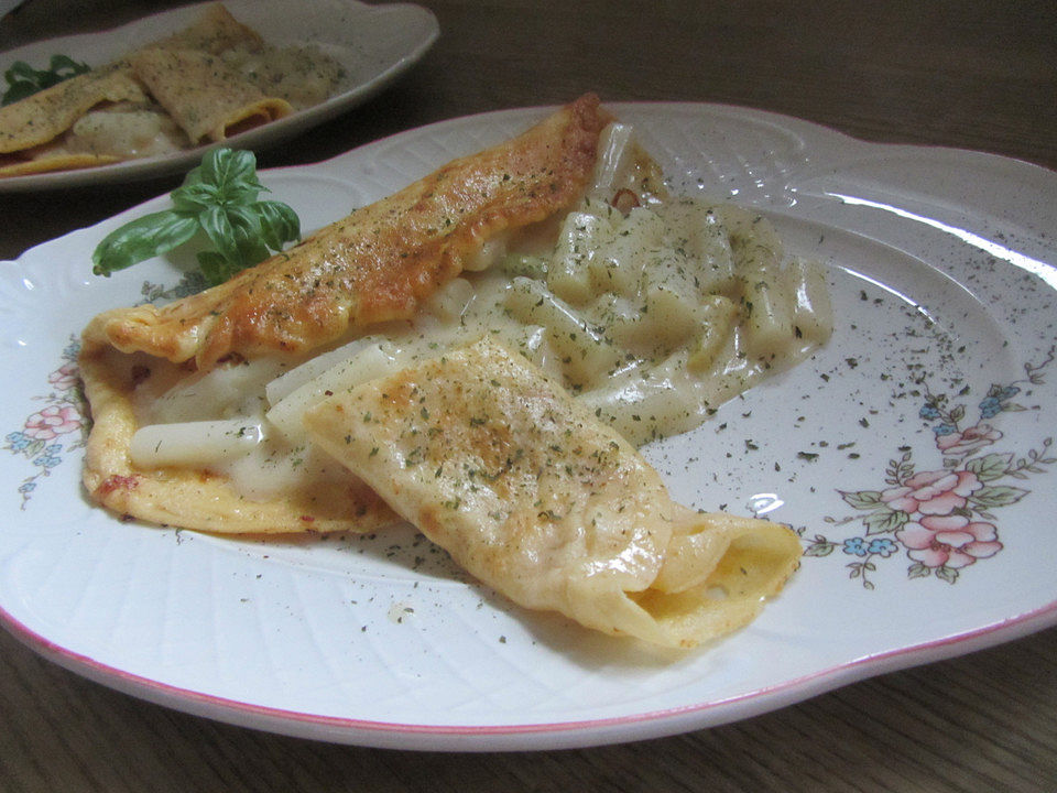 Spargel mit Schinkenpfannkuchen von judith | Chefkoch