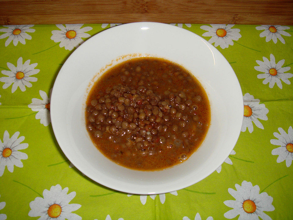 Linsensuppe auf griechische Art von Hamletta| Chefkoch