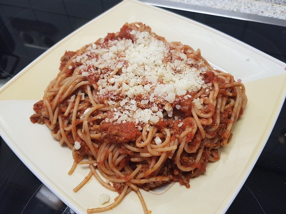 Spaghetti mit Hackfleischsauce von angelofbh| Chefkoch
