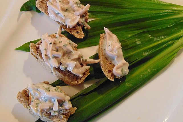 Fleischsalat mit Bärlauch von agnusdie| Chefkoch