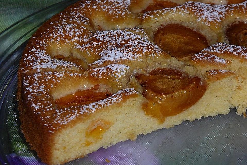 Vanille-Marillenkuchen