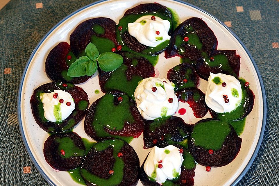 Rote-Bete-Carpaccio