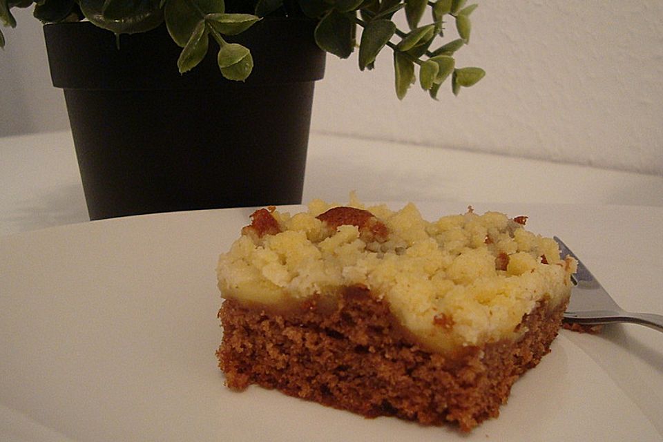 Preußischer Schwarz-Weiß-Kuchen mit Streuseln