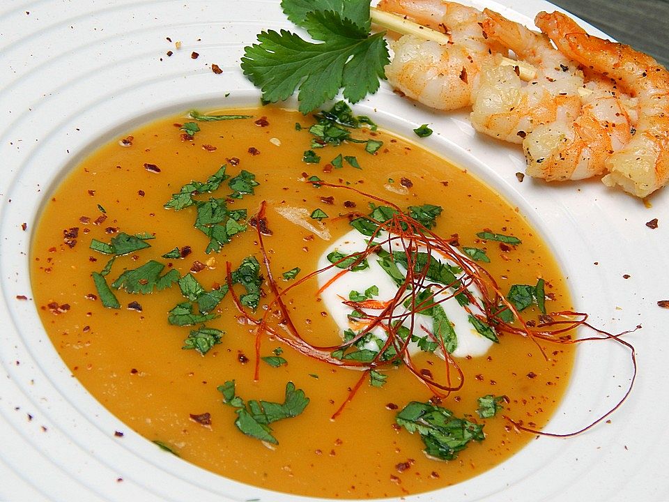 Karotten-Koriander-Suppe von Fluse13 | Chefkoch