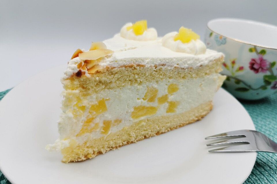 Ananas-Joghurt-Torte