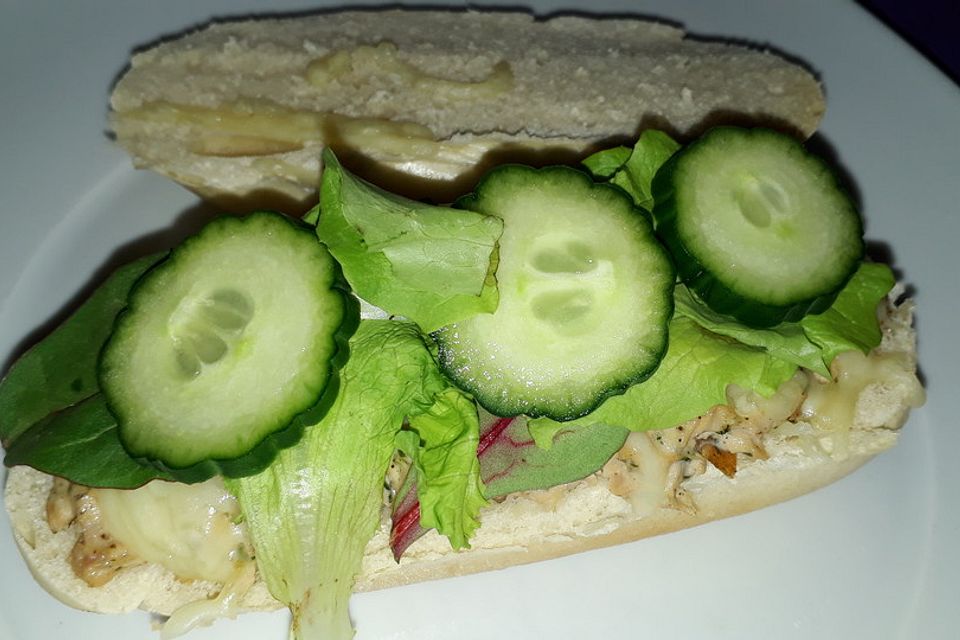 Thunfisch-Baguette