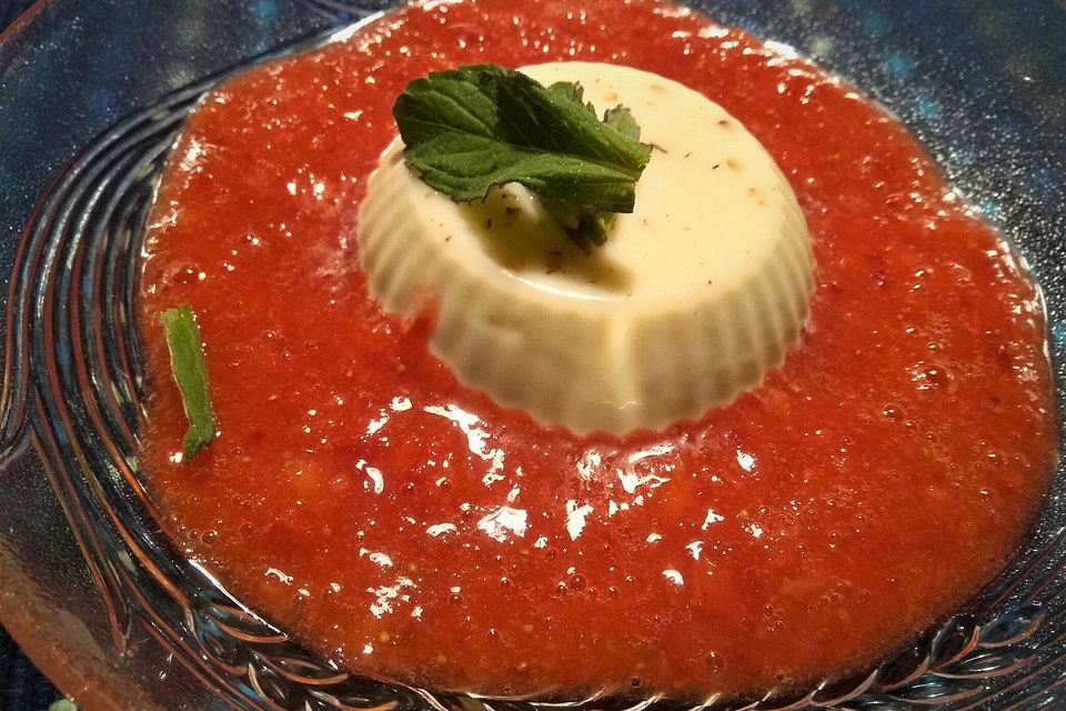 Tonkabohnen-Panna Cotta