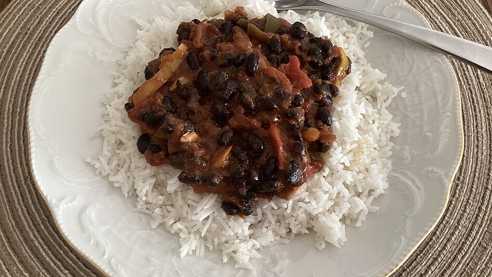 Kreolisches Chili mit schwarzen Bohnen | Recipe Cart