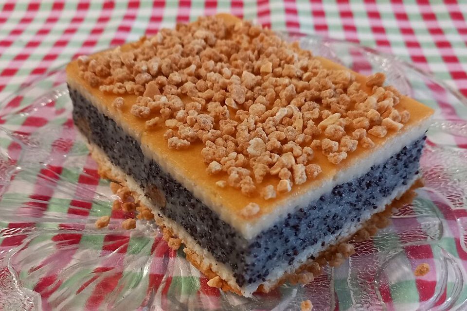 Thüringer Mohnkuchen ohne Grieß