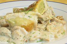 Maultaschen Mit Lachsfullung Und Rieslingsauce Von Nilibar Chefkoch 