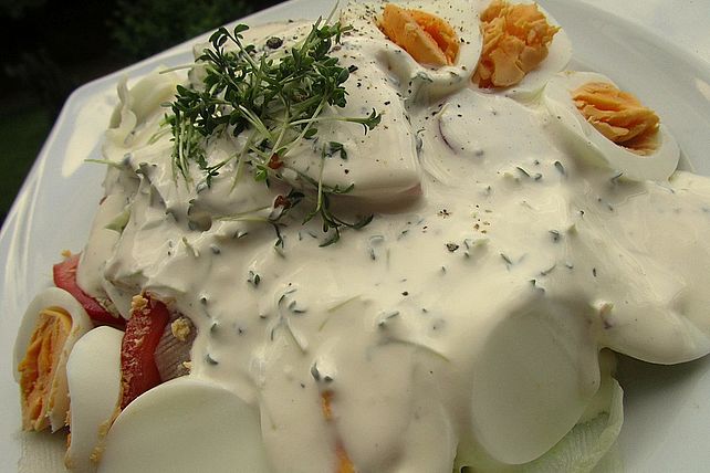 Kohlrabisalat mit Kresseschmand von Nikismutti| Chefkoch