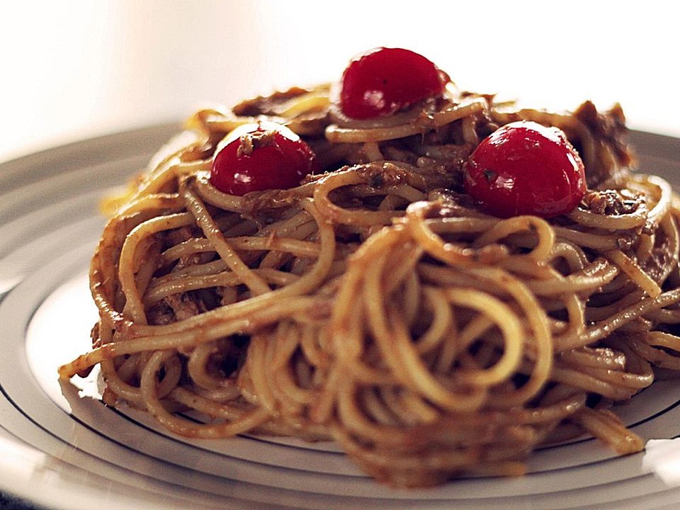 Spaghetti-Thunfisch Salat von BeatT| Chefkoch