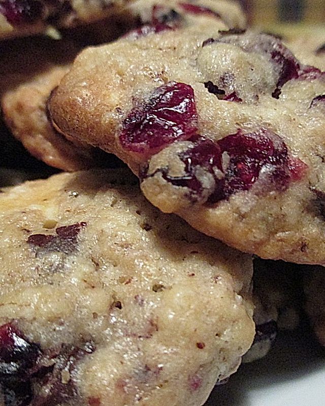 Cranberry-Schoko-Cookies