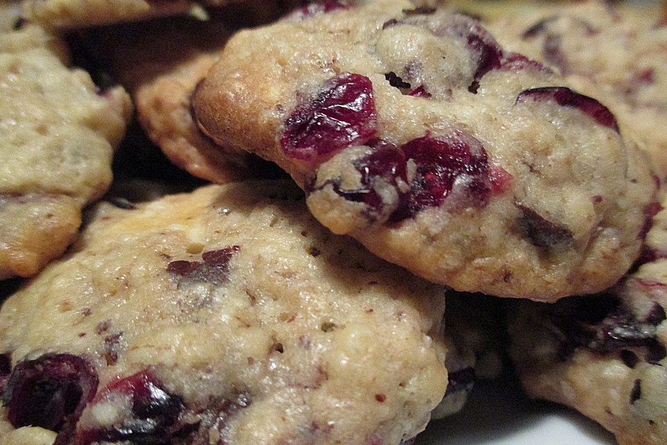 Cranberry-Schoko-Cookies