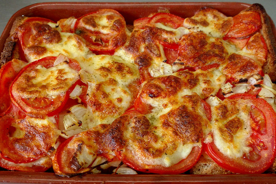 Tomaten - Mozzarella - Auflauf