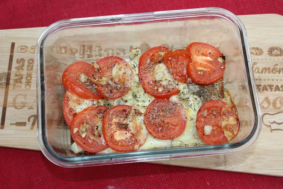 Tomaten - Mozzarella - Auflauf