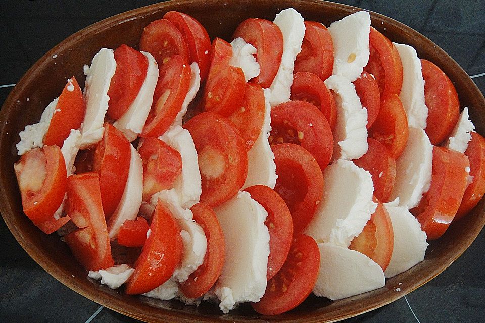 Tomaten - Mozzarella - Auflauf