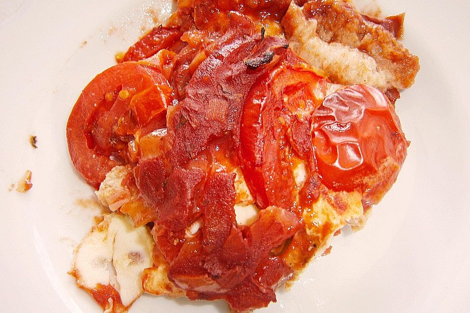 Tomaten - Mozzarella - Auflauf