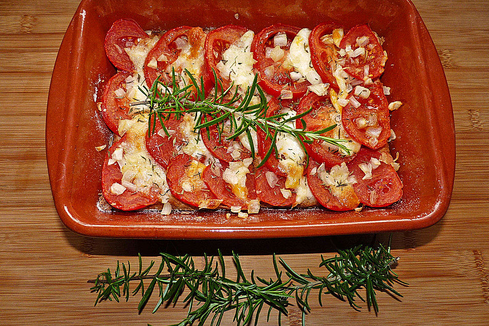 Tomaten - Mozzarella - Auflauf