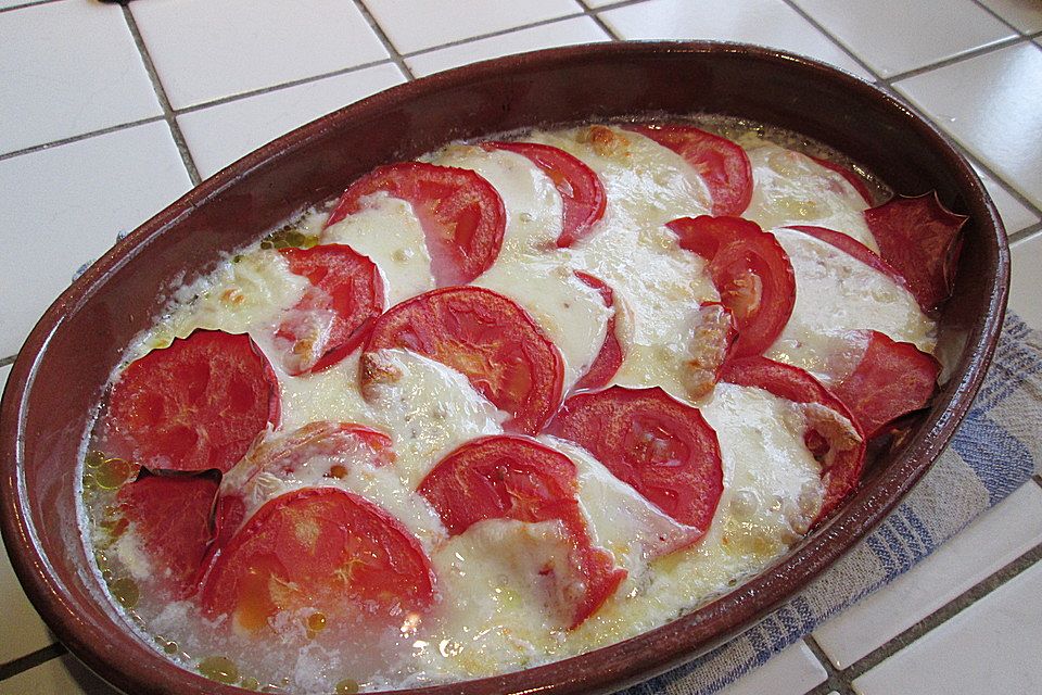 Tomaten - Mozzarella - Auflauf