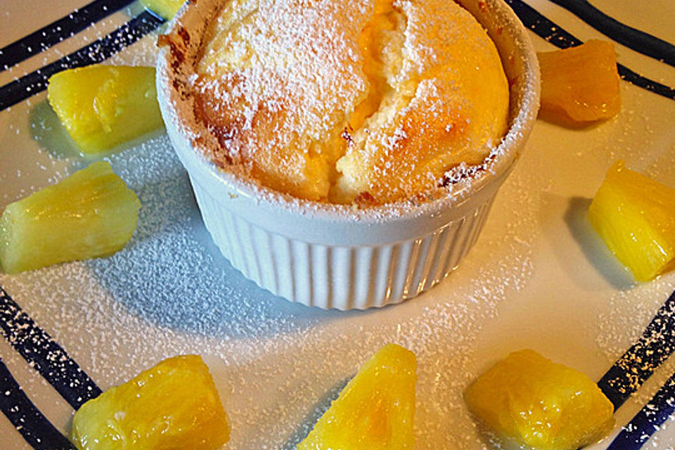 Low Carb Zitronen-Soufflé