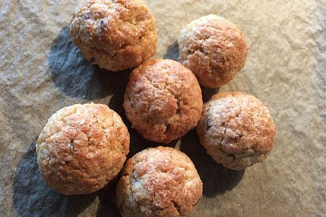 Kokos-Lavendel Kekse mit Haferflocken von KäseundBrot| Chefkoch