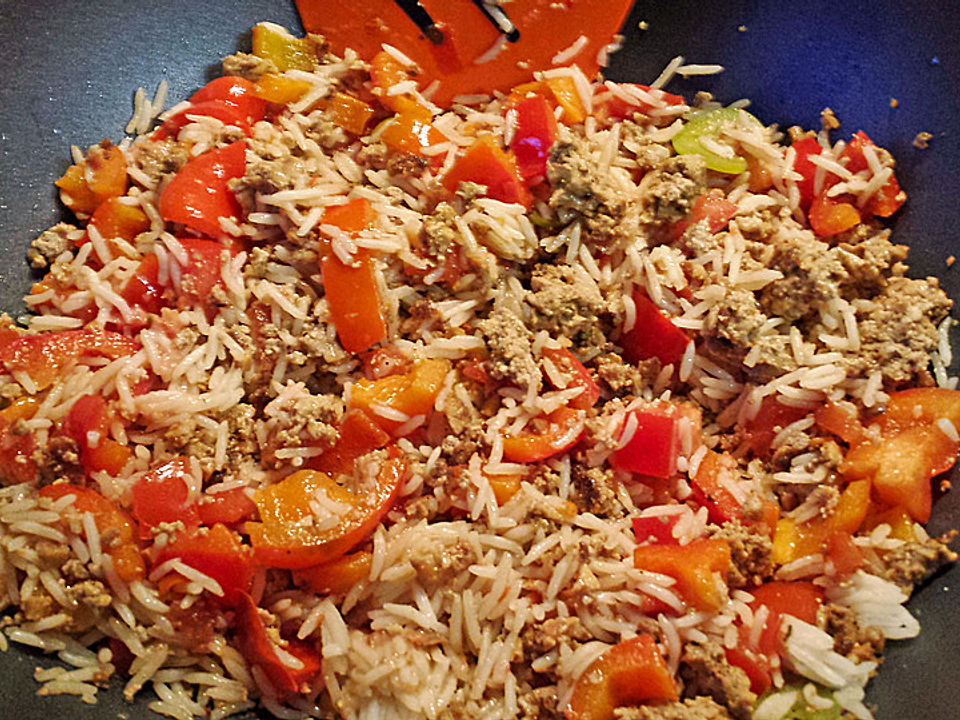 Reis-Paprika-Tomaten-Pfanne von Loredana37| Chefkoch