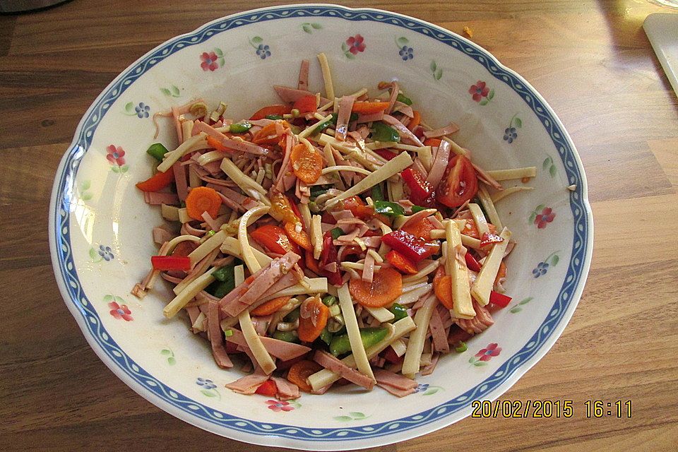 Sonnis Wurstsalat mit Balsamico