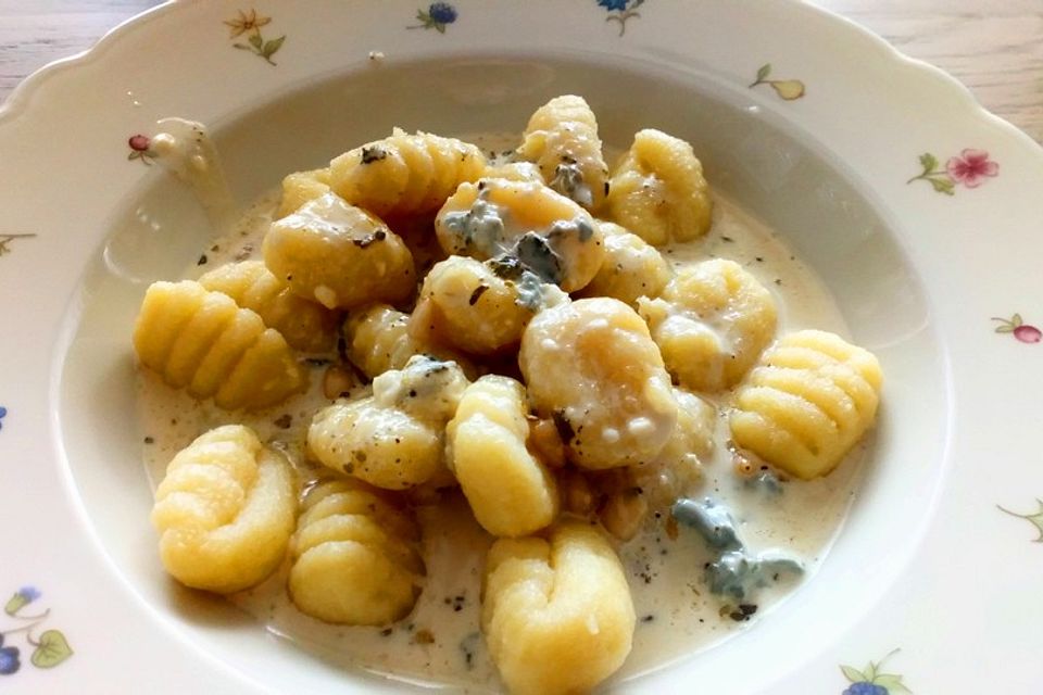 Gnocchi in Gorgonzolasoße