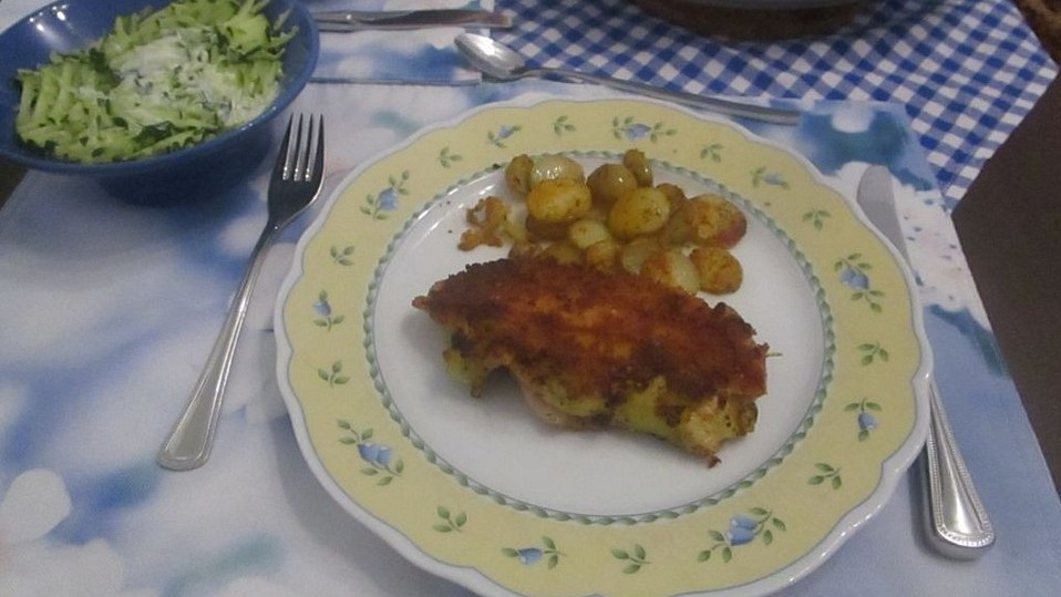 Minutensteaks im Kräuter-Zucchini-Mantel nach Isa von IsiundFerdi Minutensteaks im Kräuter-Zucchini-Mantel nach Isa von IsiundFerdi