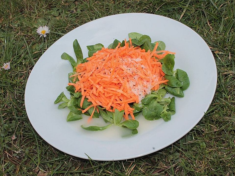 Karottensalat mit Meerrettich und Feldsalat von patty89| Chefkoch