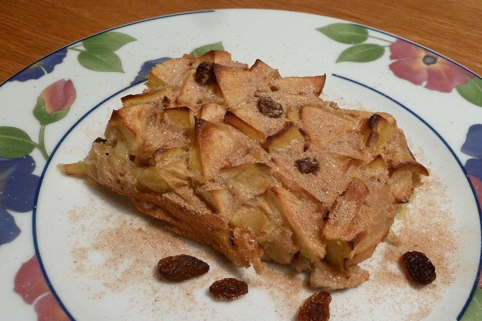 Kalorienarmer Pfannkuchen aus dem Backofen