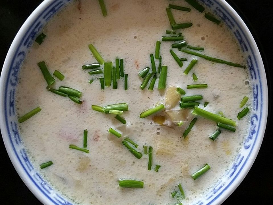 Sächsische Lauch-Chicoréesuppe mit Schinken von Sommerkische| Chefkoch