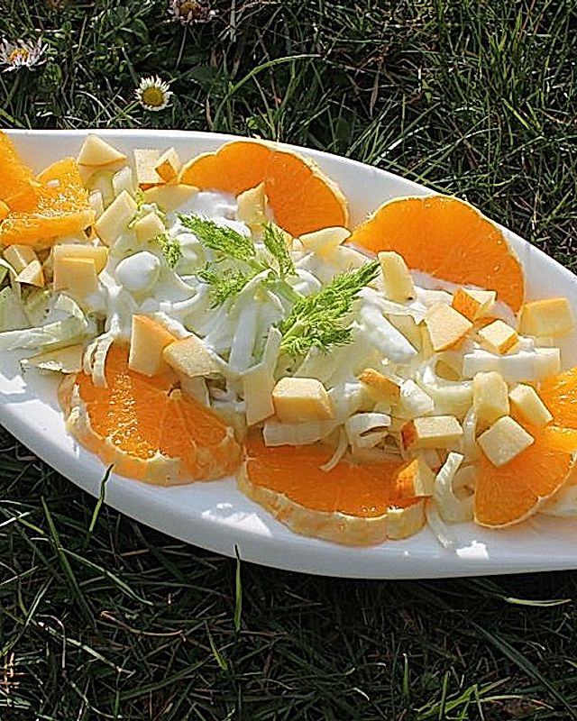 Fenchel-Apfelsinen-Salat