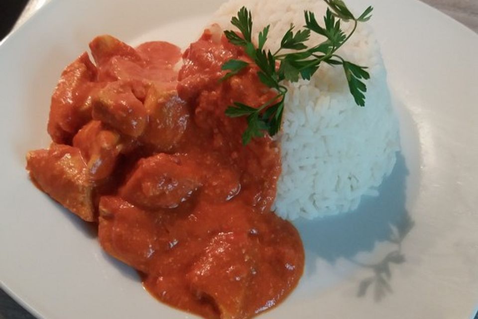 Indisches Butter Chicken aus dem Ofen