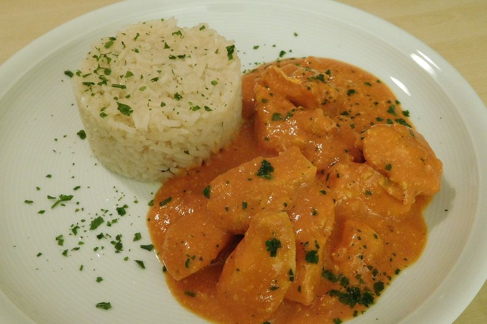 Indisches Butter Chicken aus dem Ofen