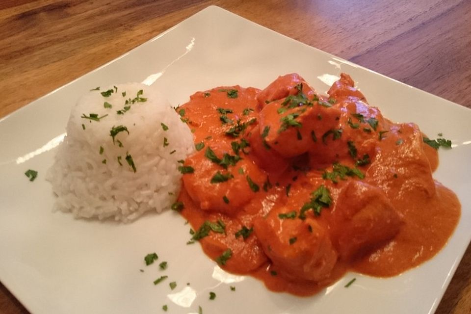 Indisches Butter Chicken aus dem Ofen